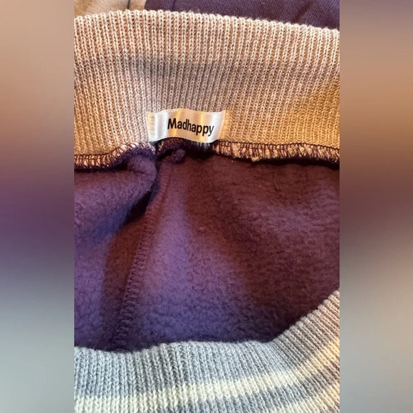 NWOT Madhappy Alumni Heritage Purple Sweatpants Small - Picture 8 of 8
